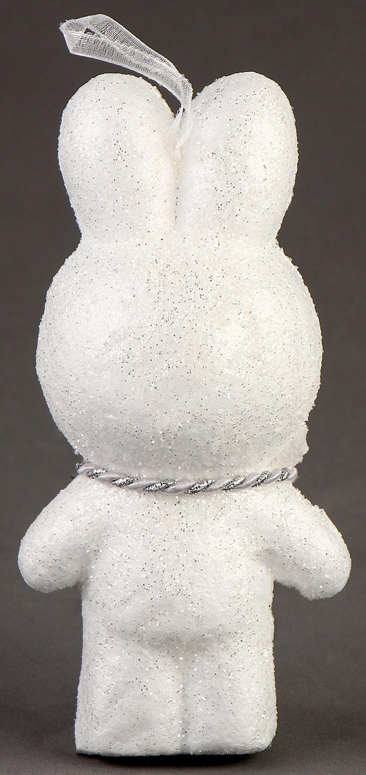 Игрушка из пенопласта «Зайка» с бантиком, 13 см