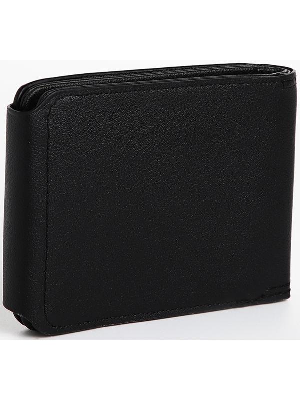 Портмоне на магнитах, цвет чёрный