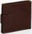 Портмоне мужское на магните, отдел для купюр, для карт, для монет, цвет коричневый