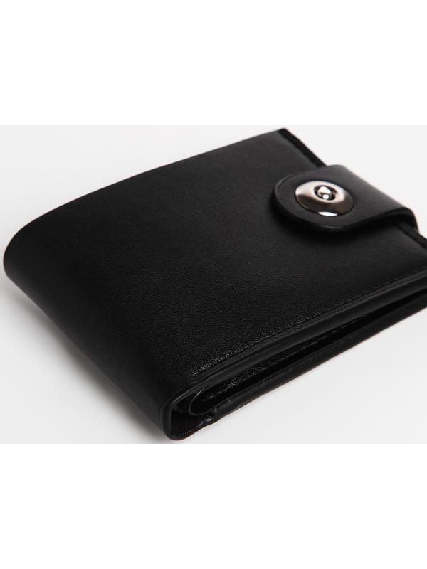 Портмоне на магните, цвет чёрный