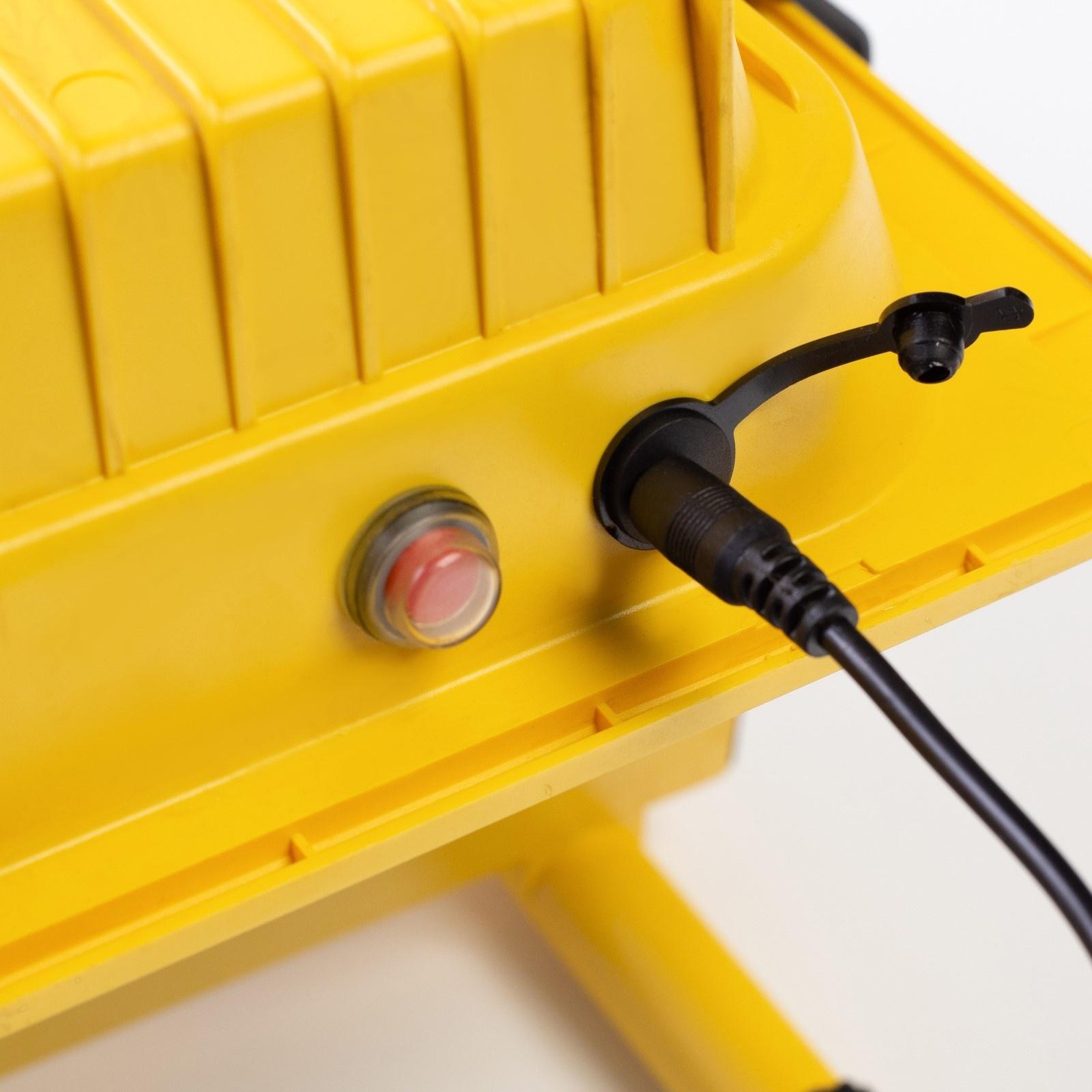 Фонарь-прожектор аккумуляторный, 100 Вт, 15000 мАч, IP67, 10 режимов работы, 26 х 31 см