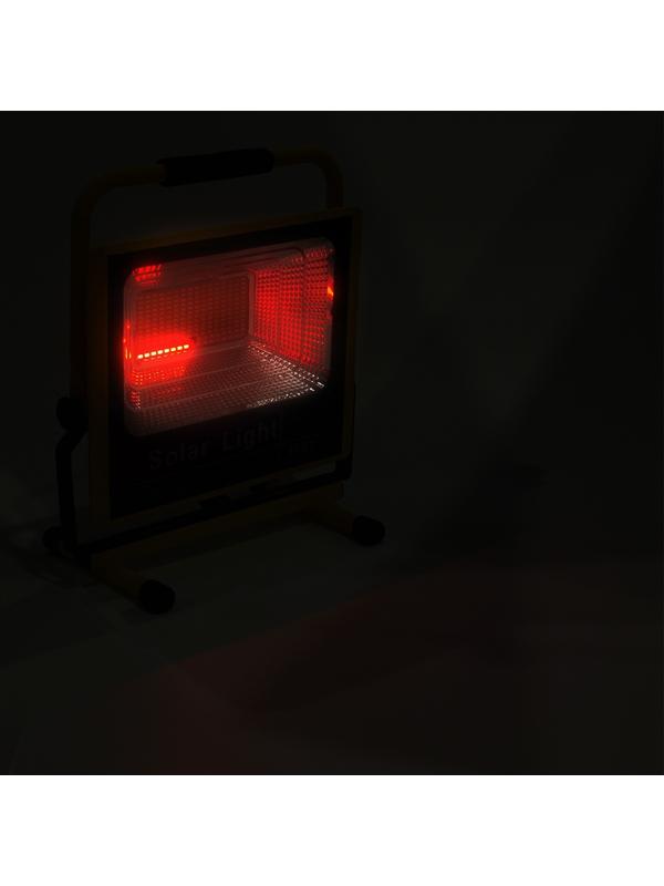 Фонарь-прожектор аккумуляторный, 100 Вт, 15000 мАч, IP67, 10 режимов работы, 26 х 31 см