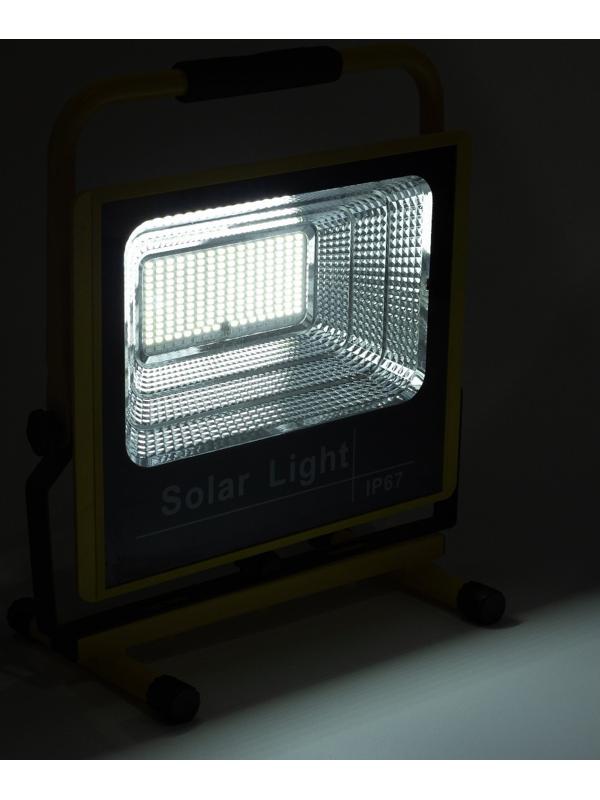 Фонарь-прожектор аккумуляторный, 100 Вт, 15000 мАч, IP67, 10 режимов работы, 26 х 31 см