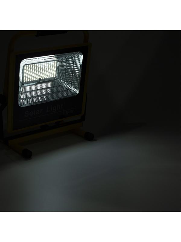 Фонарь-прожектор аккумуляторный, переносной 200 Вт, 20000 мАч, IP67, 12 ч работы, 28 х 34 см   97601