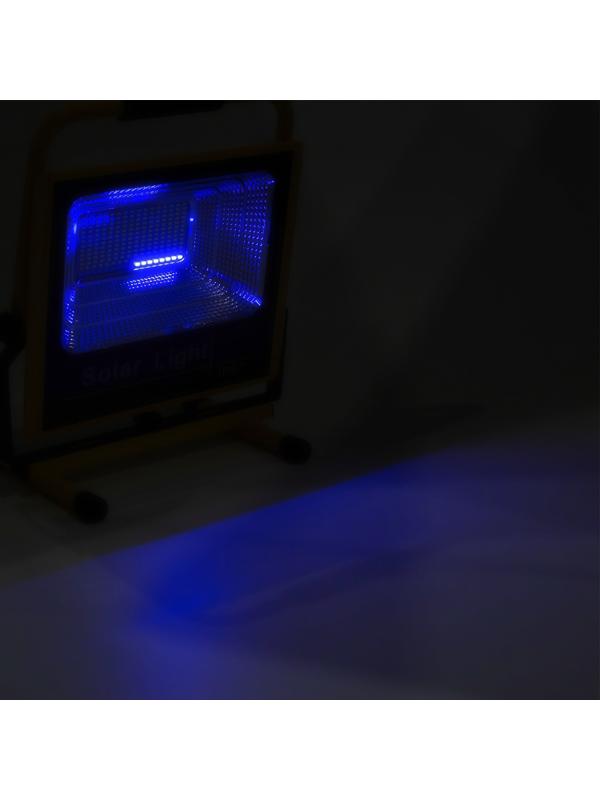 Фонарь-прожектор аккумуляторный, переносной 200 Вт, 20000 мАч, IP67, 12 ч работы, 28 х 34 см   97601