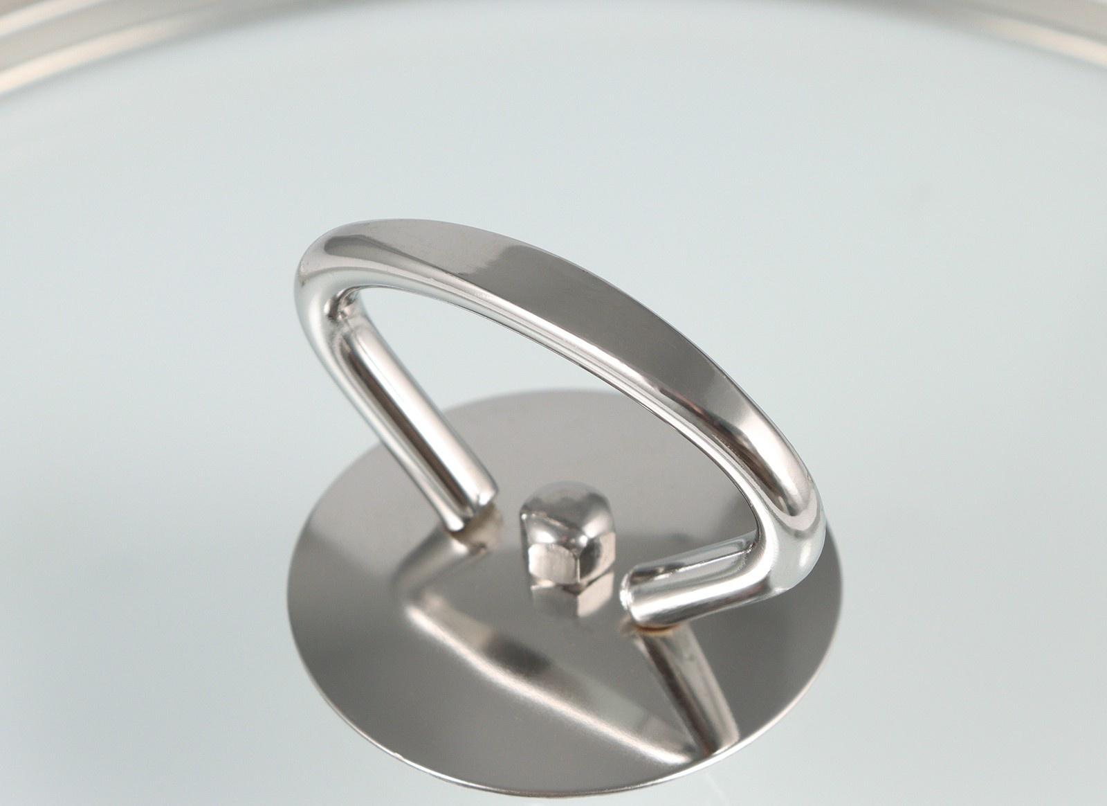 Кастрюля из нержавеющей стали «Грейт», с крышкой, 1,9 л, ТРС, индукция