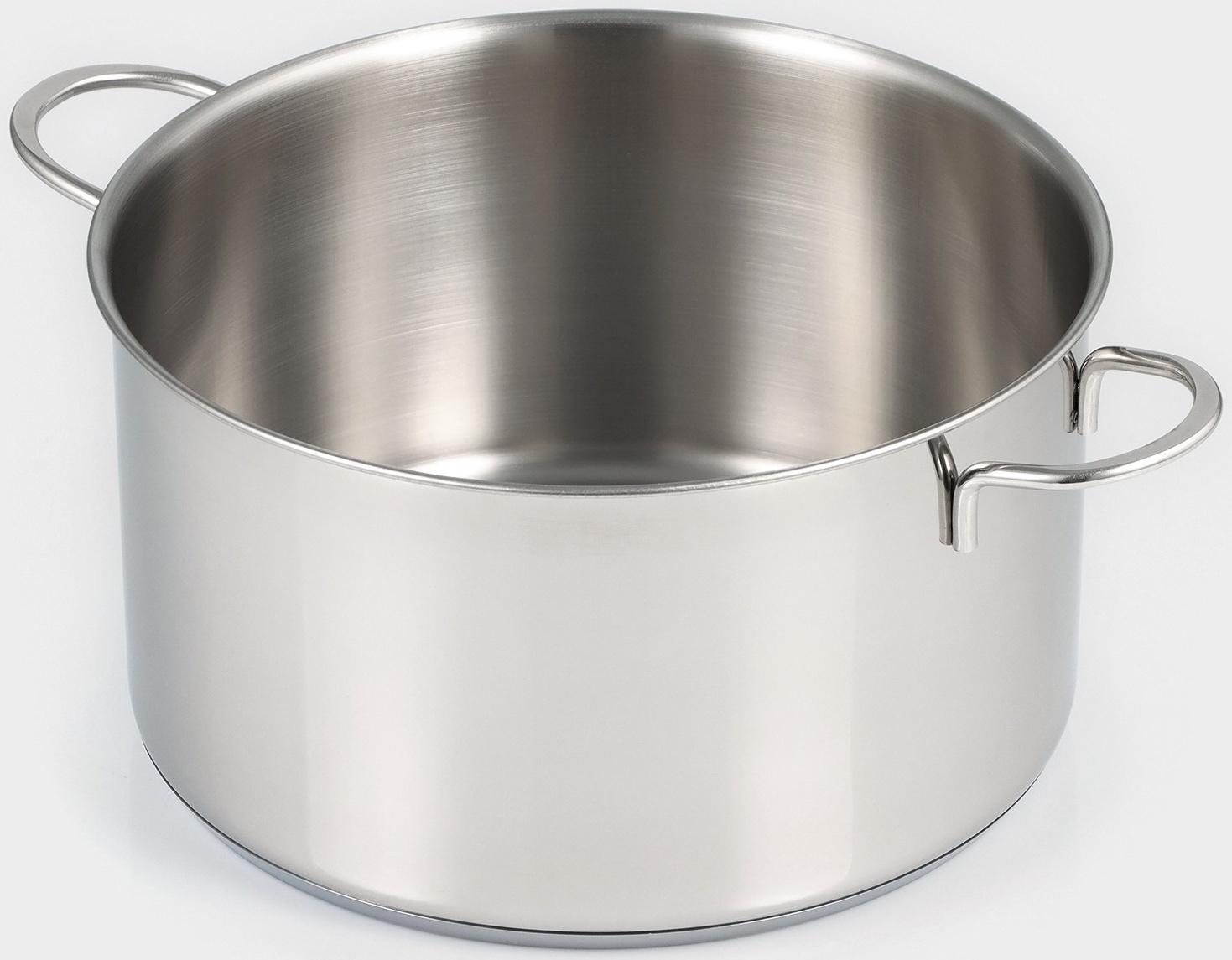 Кастрюля из нержавеющей стали «Грейт», с крышкой, 1,9 л, ТРС, индукция