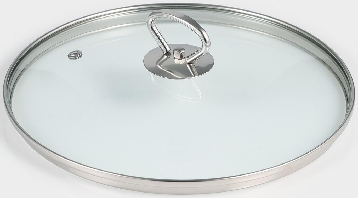 Кастрюля из нержавеющей стали «Грейт», с крышкой, 1,9 л, ТРС, индукция