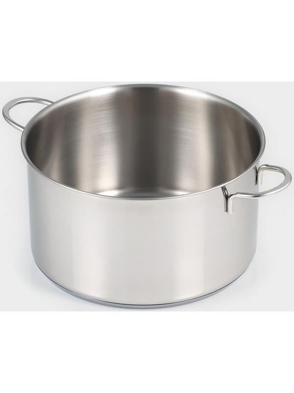 Кастрюля из нержавеющей стали «Грейт», с крышкой, 1,9 л, ТРС, индукция