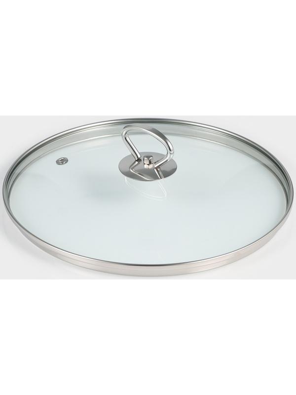 Кастрюля из нержавеющей стали «Грейт», с крышкой, 1,9 л, ТРС, индукция