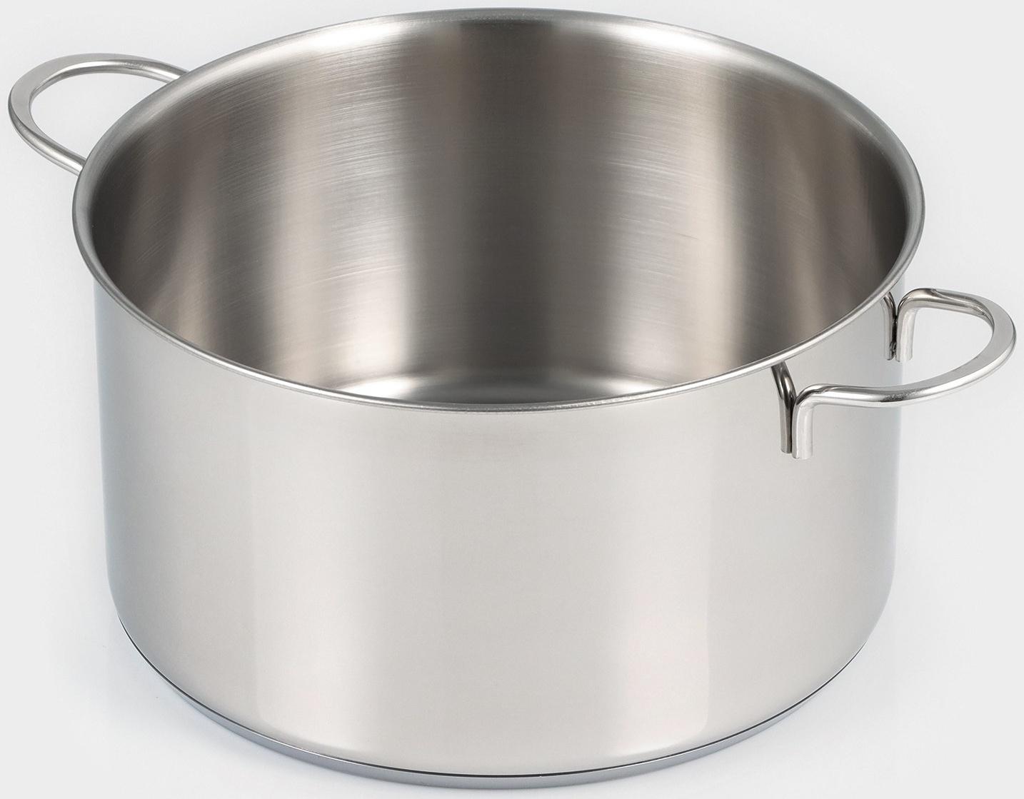 Кастрюля из нержавеющей стали «Грейт», с крышкой, 2,8 л, ТРС, индукция