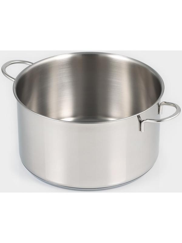 Кастрюля из нержавеющей стали «Грейт», с крышкой, 2,8 л, ТРС, индукция