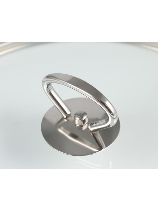 Кастрюля из нержавеющей стали «Грейт», с крышкой, 2,8 л, ТРС, индукция