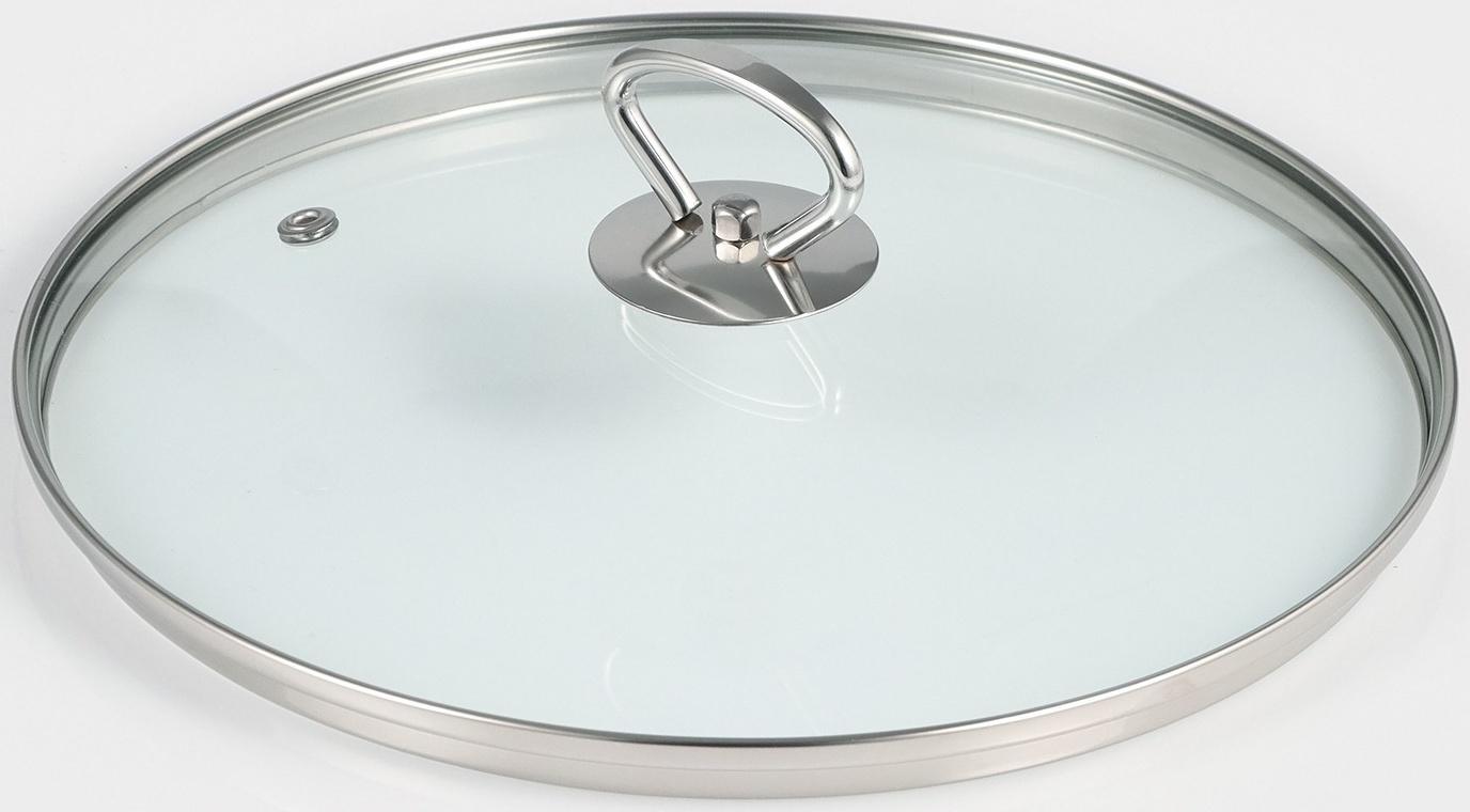 Кастрюля из нержавеющей стали «Грейт», с крышкой, 3,6 л, ТРС, индукция