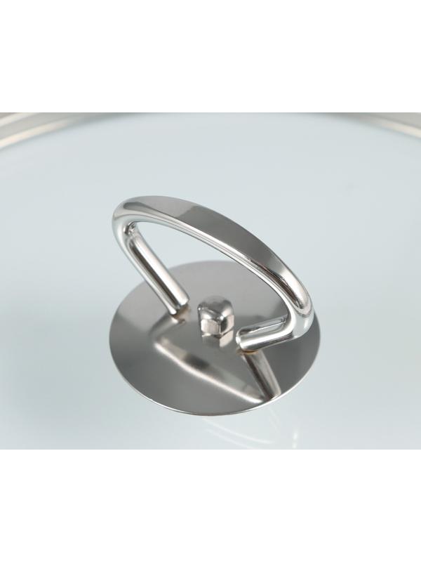 Кастрюля из нержавеющей стали «Грейт», 1,9 л, с крышкой, индукция