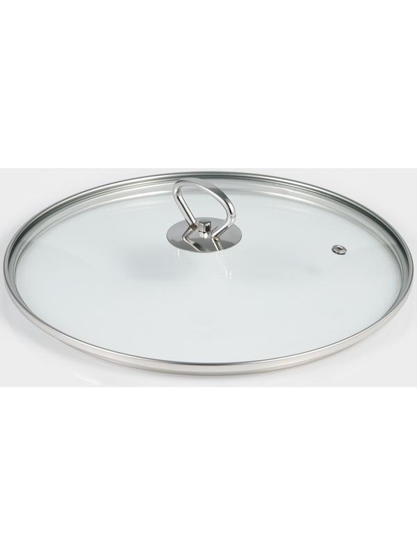 Кастрюля из нержавеющей стали «Грейт», 2,8 л, с крышкой, индукция