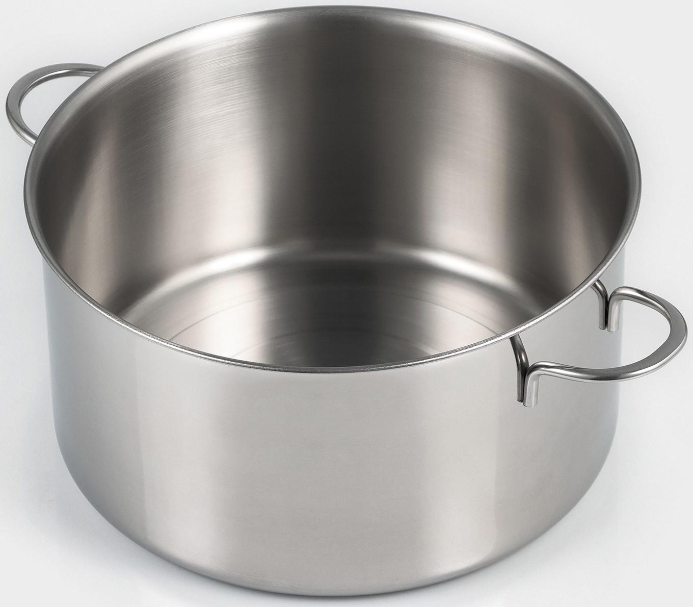 Кастрюля из нержавеющей стали «Грейт», 7 л, с крышкой, индукция