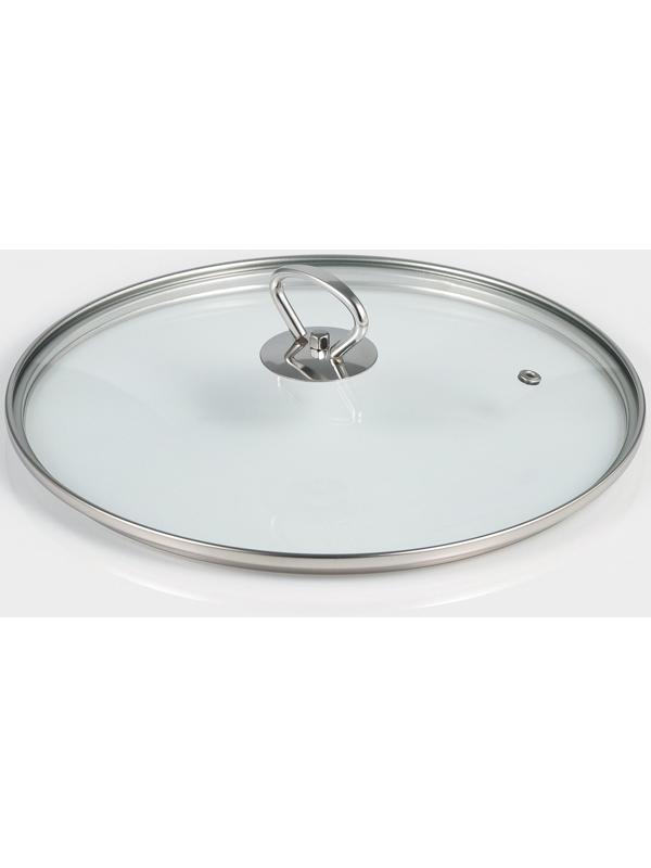 Кастрюля из нержавеющей стали «Грейт», 9 л, с крышкой, индукция