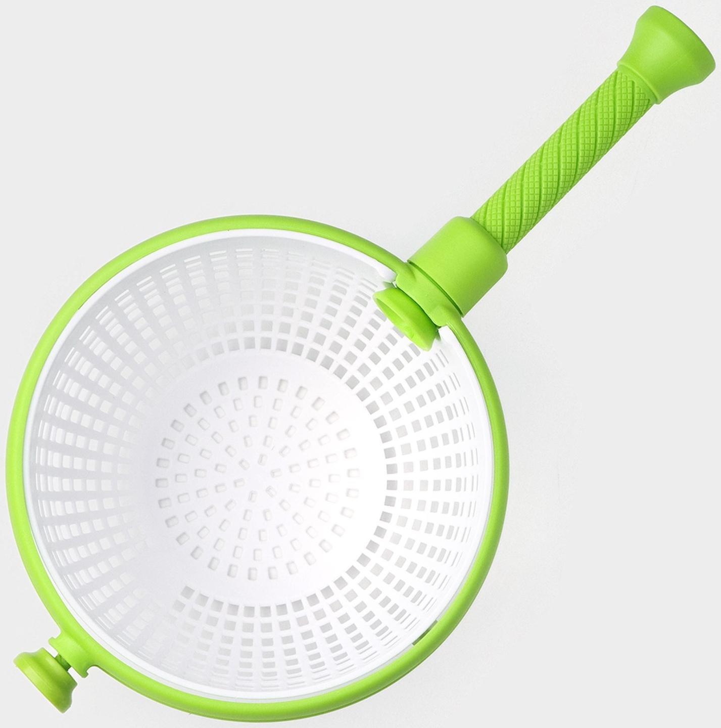 Центрифуга для сушки зелени, цвет зелёный