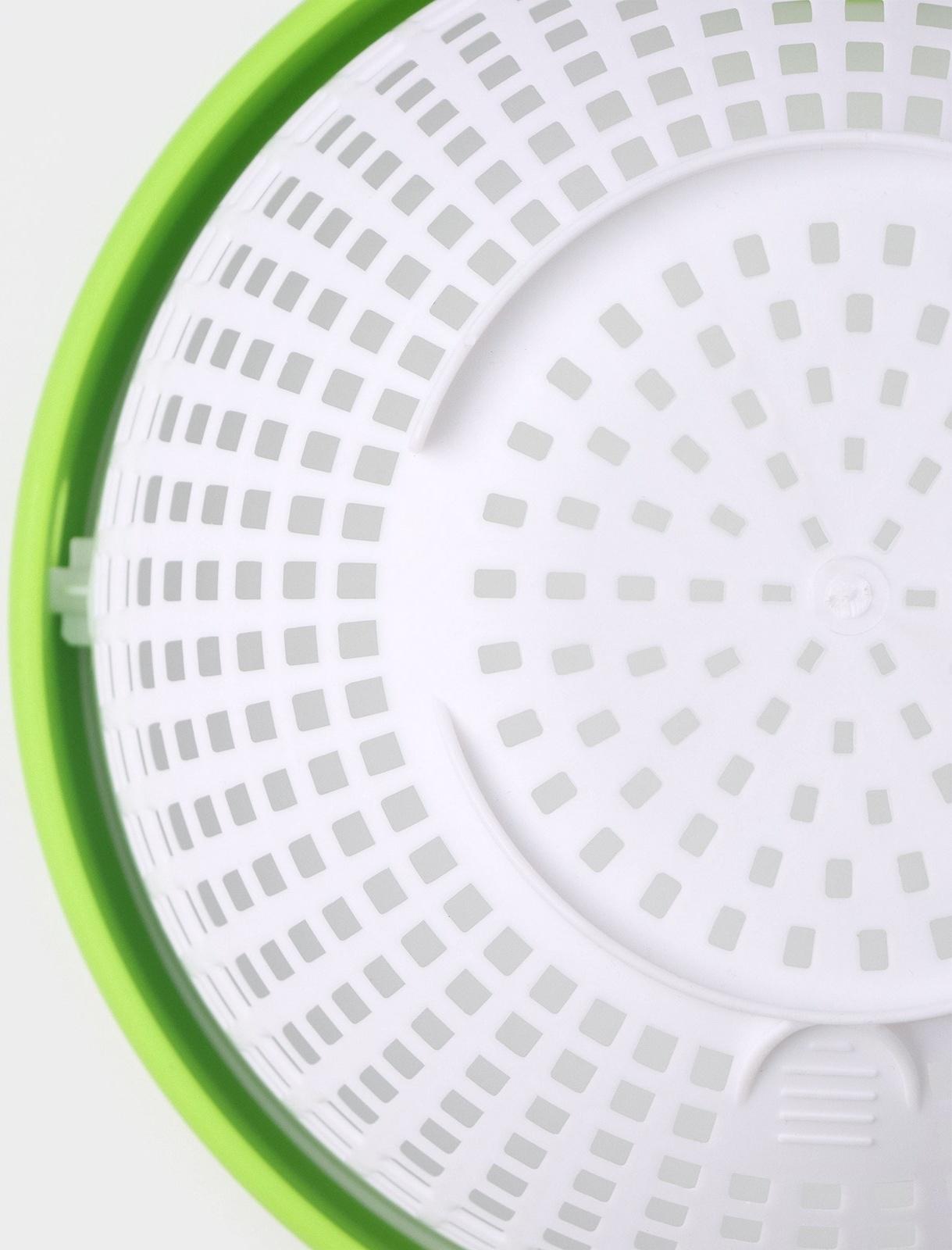 Центрифуга для сушки зелени, цвет зелёный