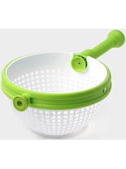 Центрифуга для сушки зелени, цвет зелёный