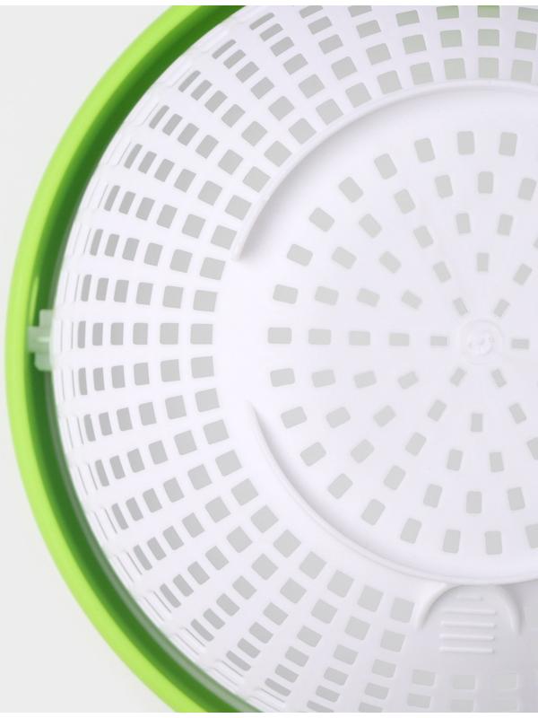 Центрифуга для сушки зелени, цвет зелёный