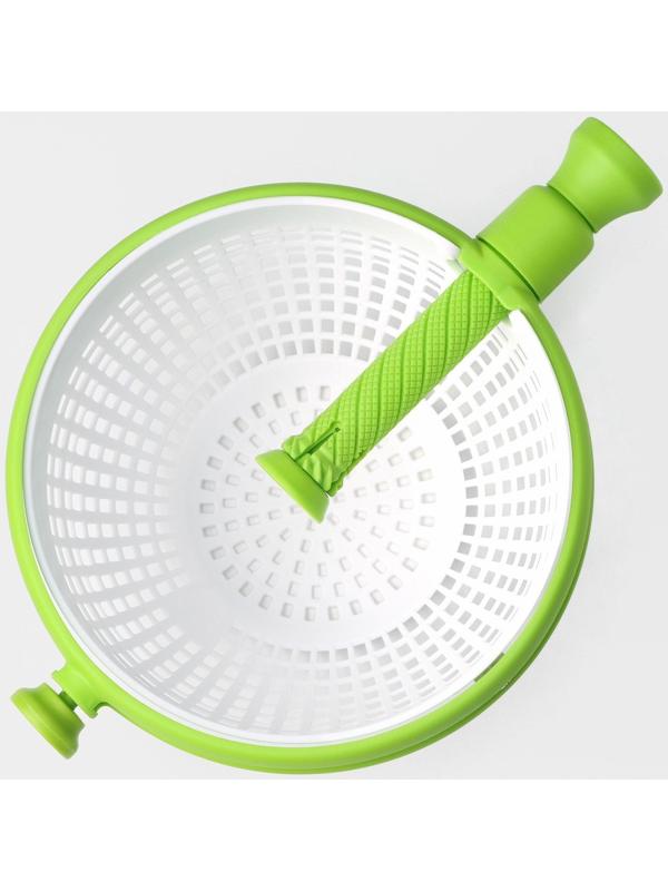 Центрифуга для сушки зелени, цвет зелёный