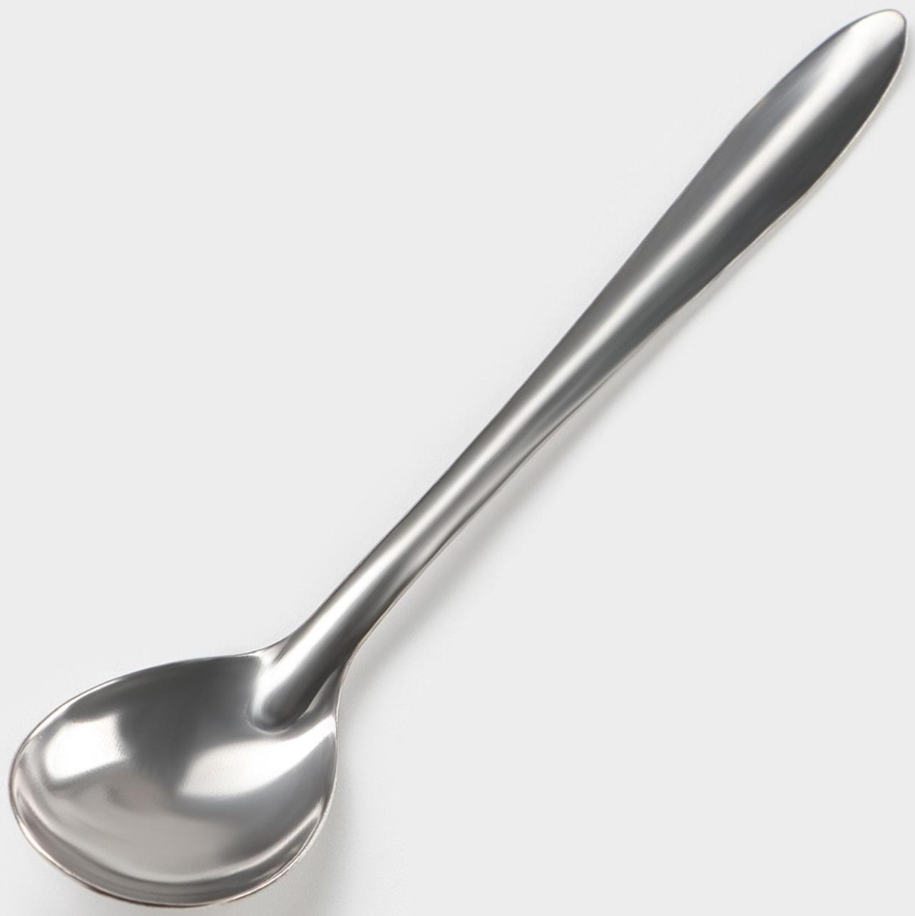 Кружка керамическая с ложкой «Гербарий», 350 мл, цвет белый