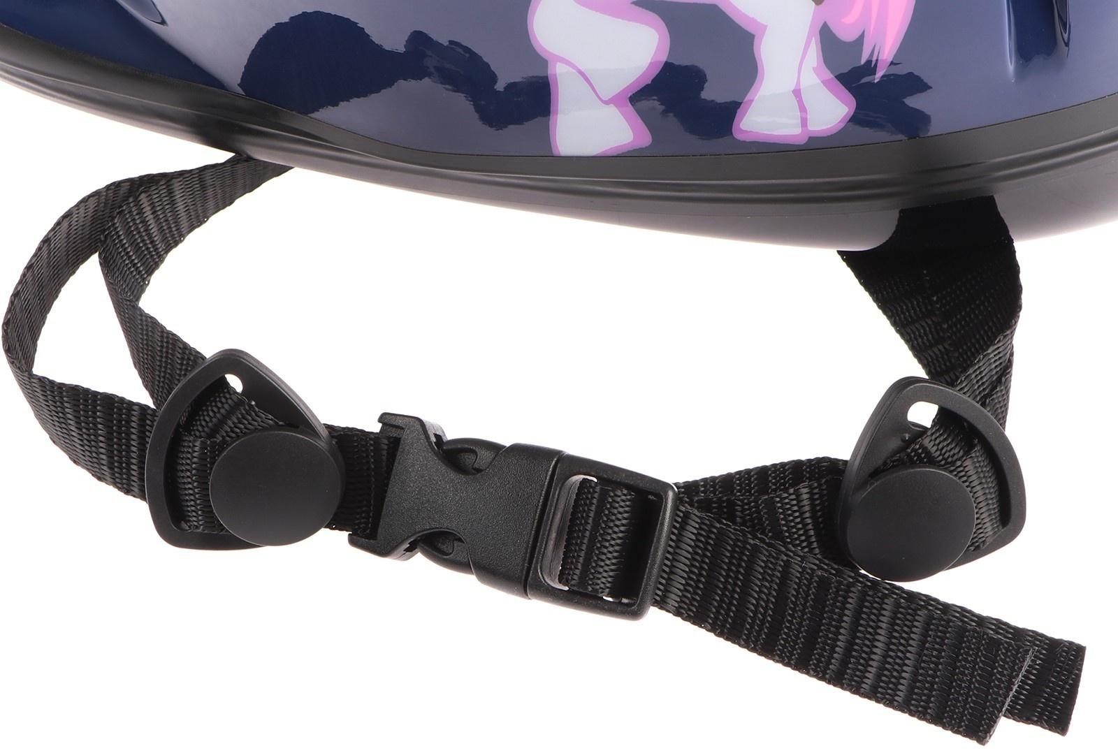 Шлем для верховой езды, детский, регулируемый размер, фиолетовый