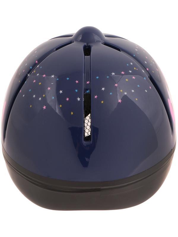 Шлем для верховой езды, детский, регулируемый размер, фиолетовый