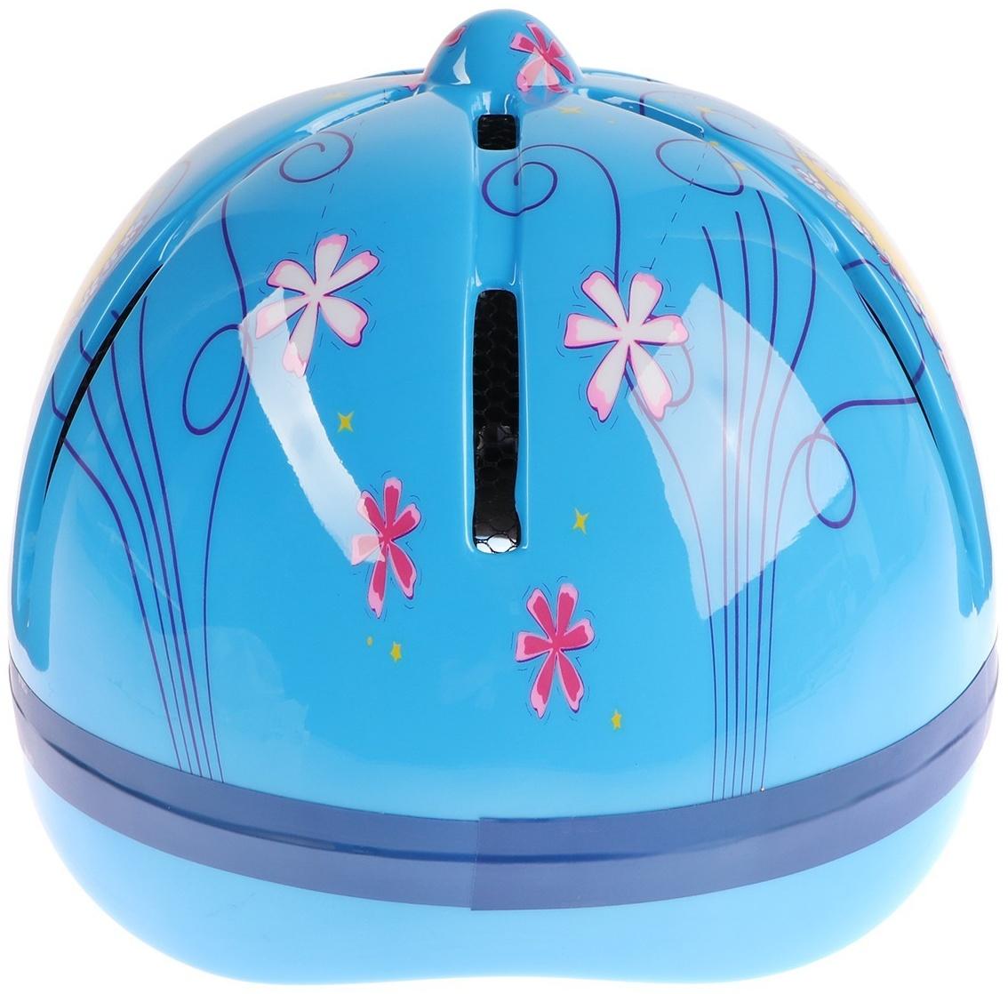 Шлем для верховой езды, детский, регулируемый размер, голубой