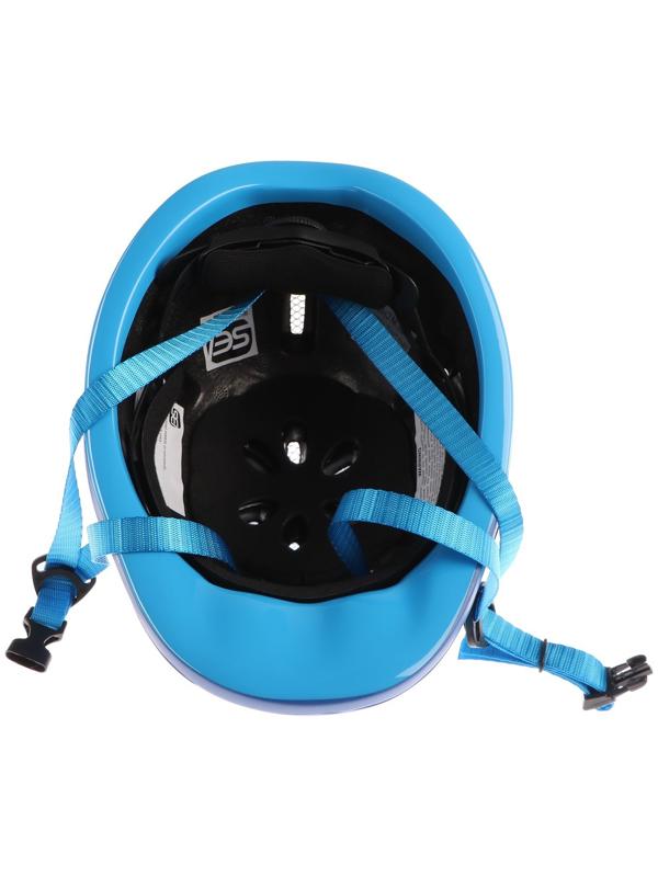 Шлем для верховой езды, детский, регулируемый размер, голубой