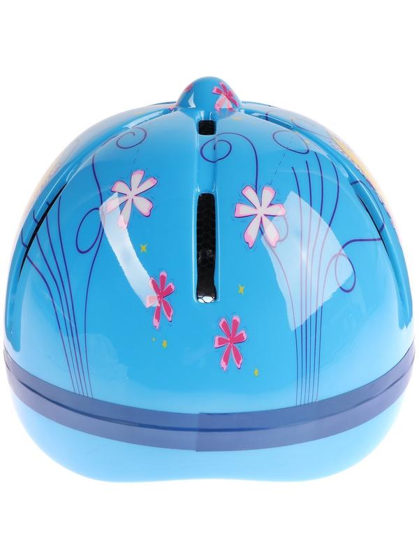 Шлем для верховой езды, детский, регулируемый размер, голубой