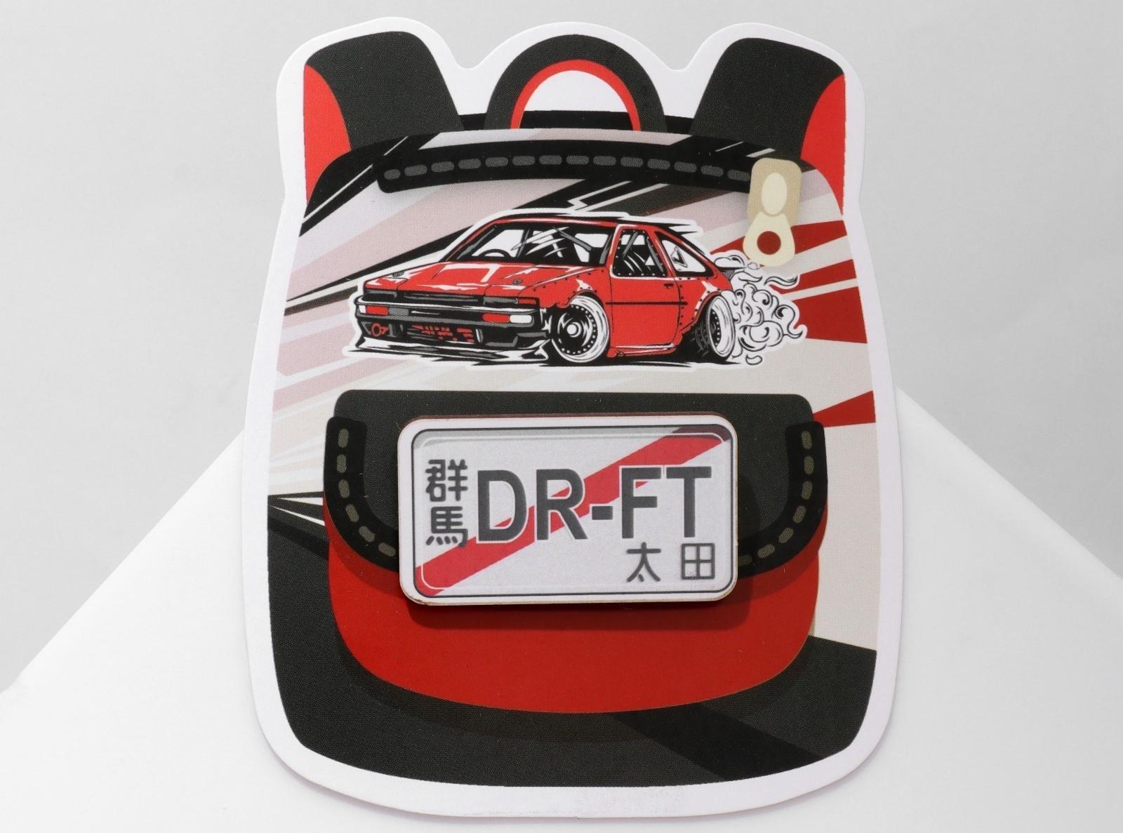 Брошь деревянная 