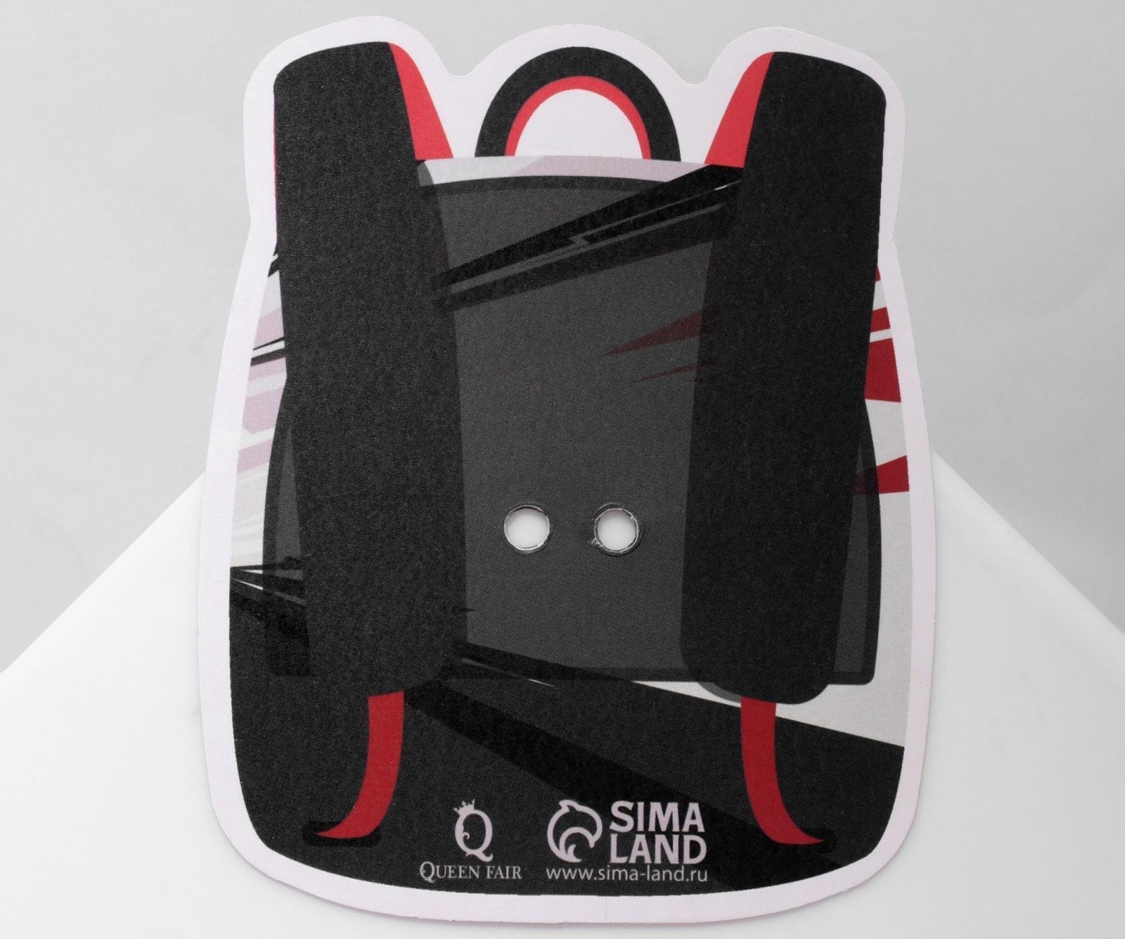 Брошь деревянная 