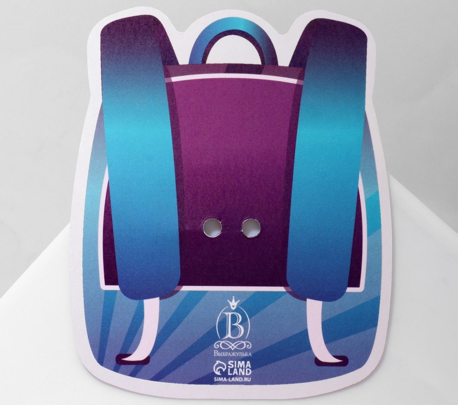 Брошь деревянная детская 