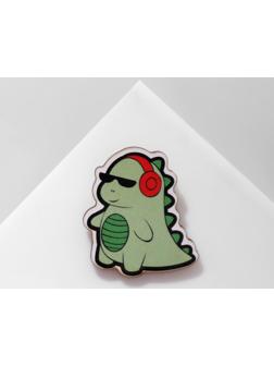 Брошь деревянная детская 