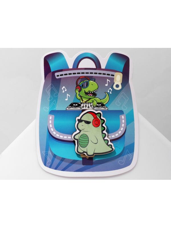 Брошь деревянная детская 