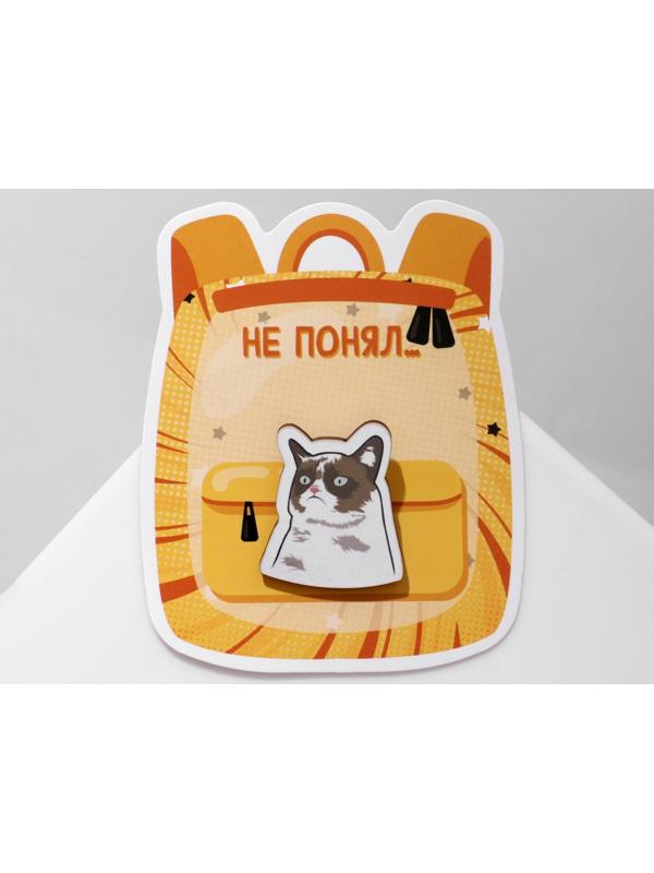 Брошь деревянная 