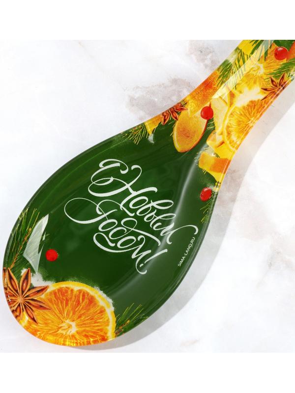 Набор «С Новым годом!», подставка под ложку, лопатка