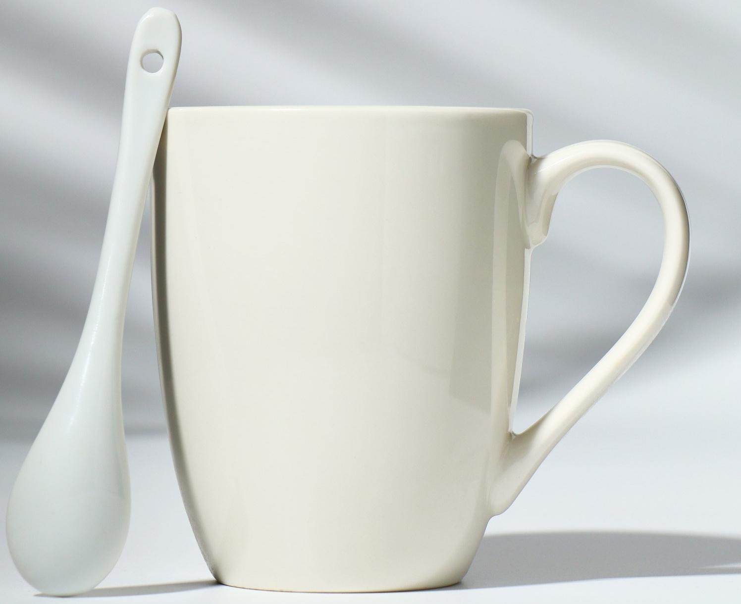 Кружка с ложкой «Олень», 310 мл