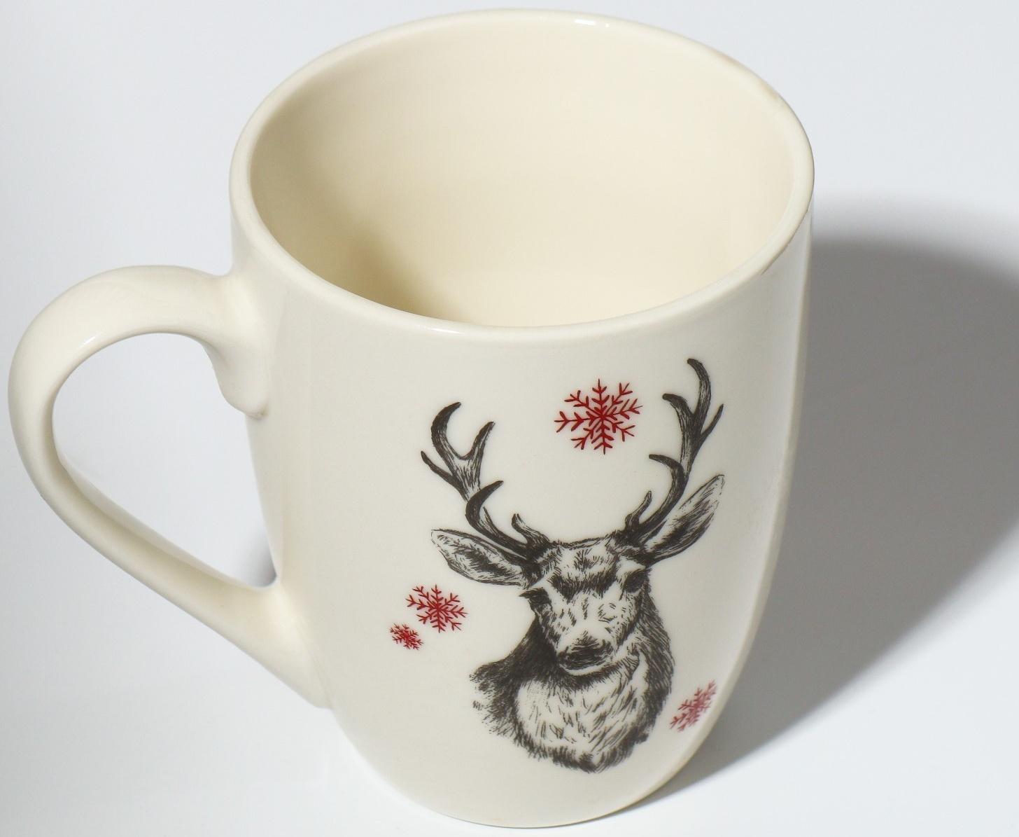 Кружка с ложкой «Олень», 310 мл