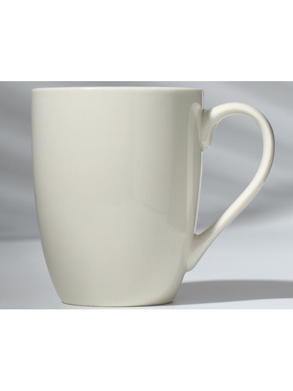 Кружка с ложкой «Начни день с улыбки», 310 мл