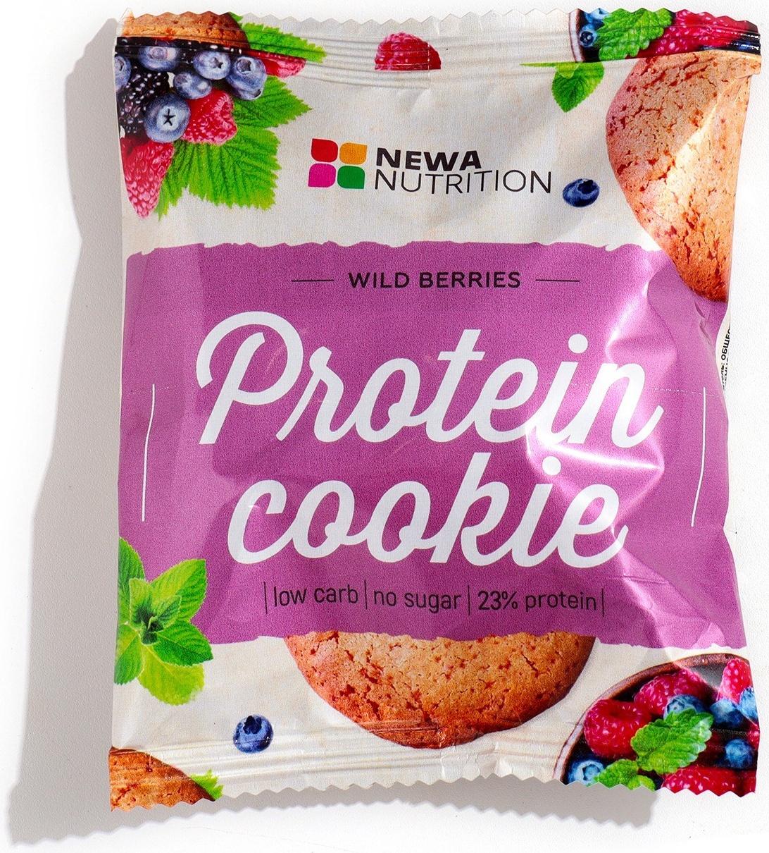 Печенье протеиновое вкус Ягодный микс, 40 г