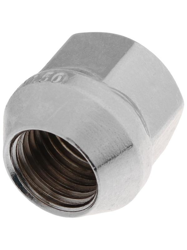 Гайки колесные 14 x 1,5, 21 мм, под шестигранник, конус, открытая, 20 шт, CH, H-1109