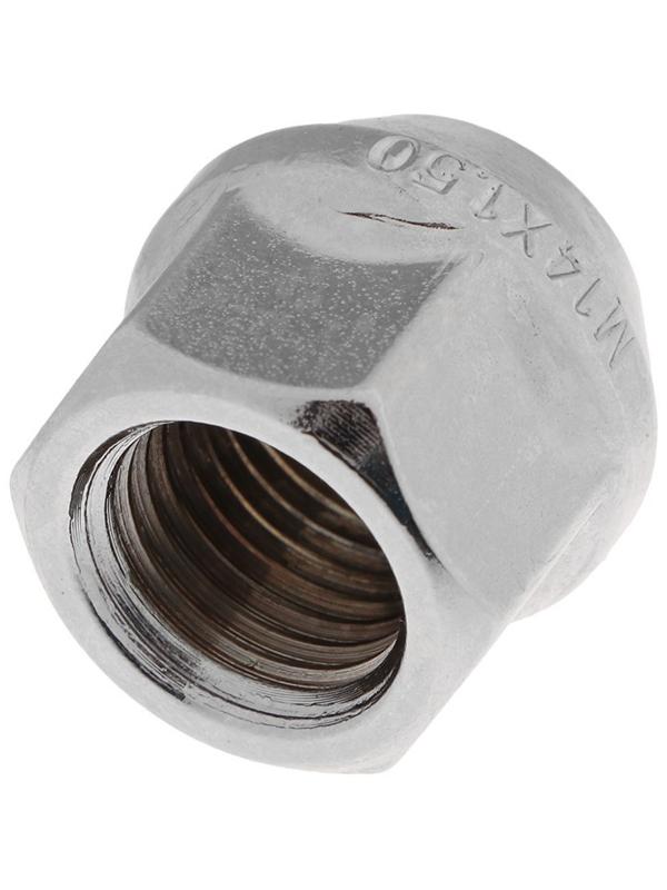 Гайки колесные 14 x 1,5, 21 мм, под шестигранник, конус, открытая, 20 шт, CH, H-1109