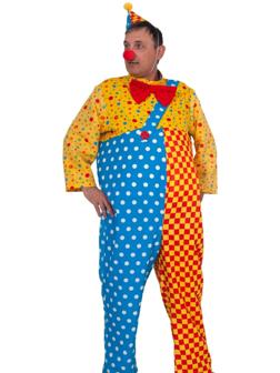 Карнавальный костюм «Клоун Чудик», р. 52-54, рост 182 см