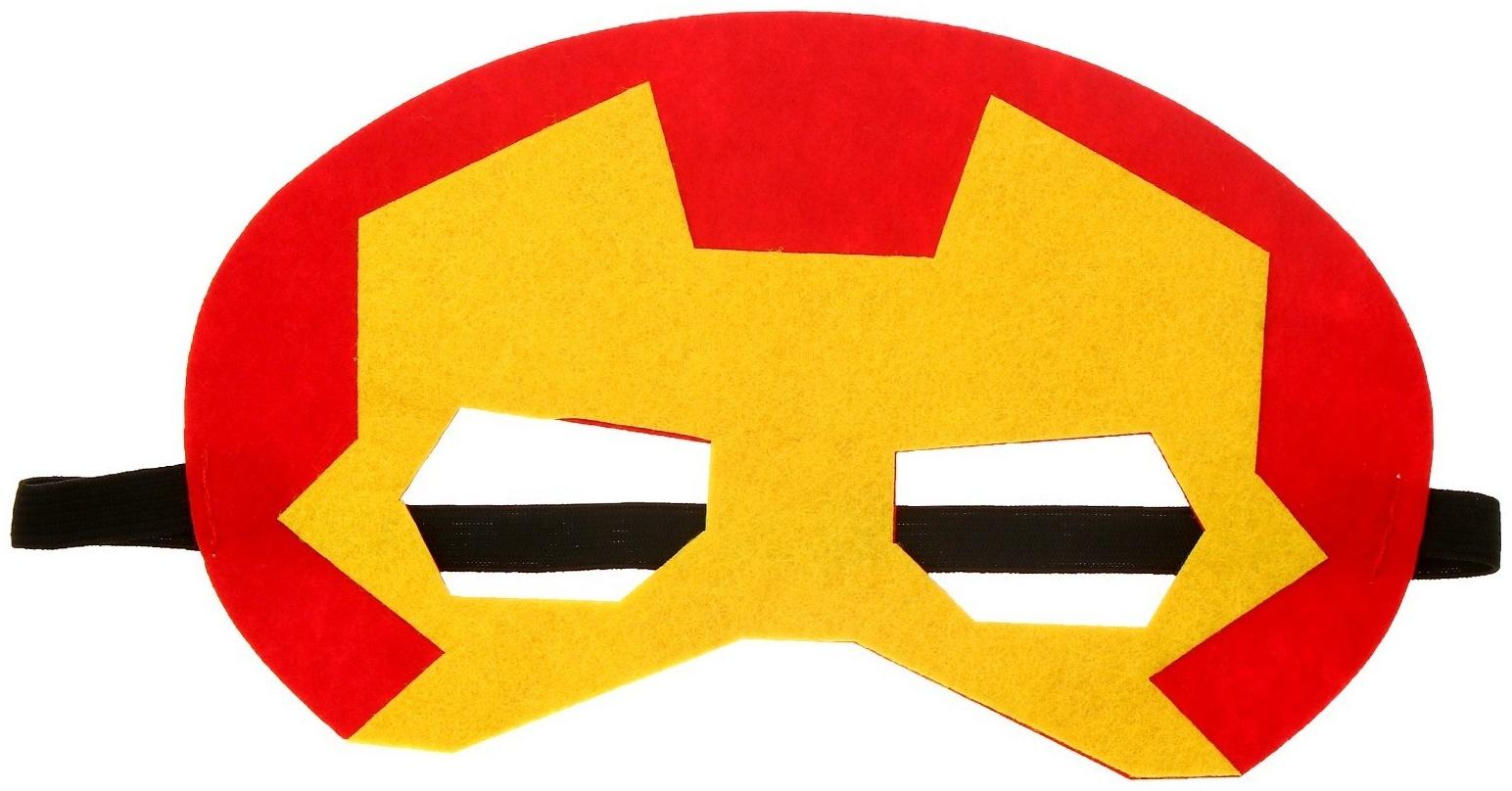 Карнавальный набор «Железный воин»: плащ и маска