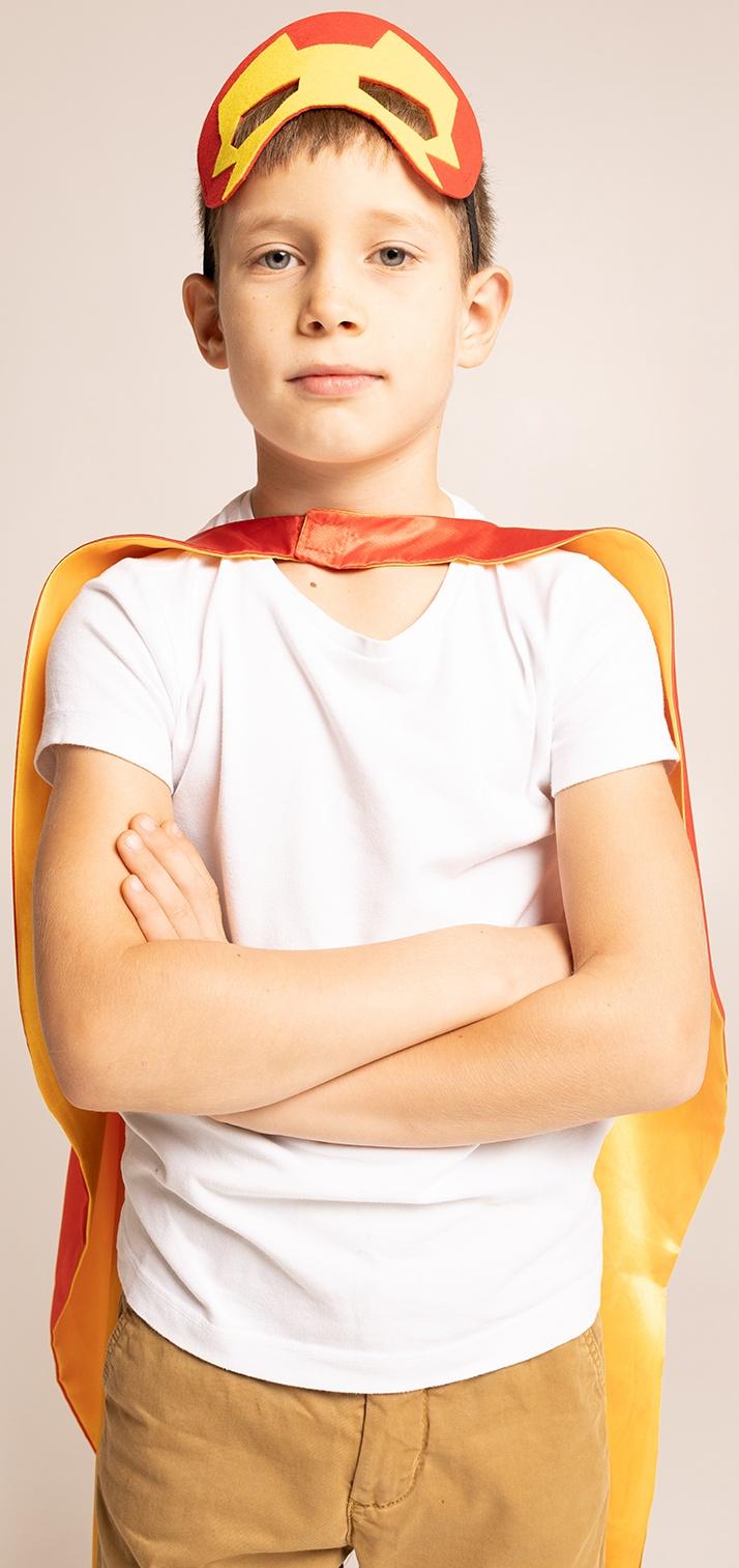 Карнавальный набор «Железный воин»: плащ и маска