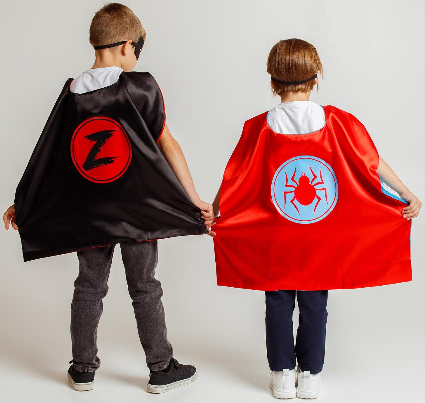 Карнавальный набор «Загадочный мститель»: плащ и маска